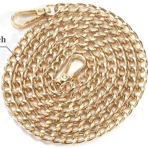 47” Gold Long Chain Strap